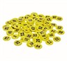 Yellow Bingo Lottery Discs